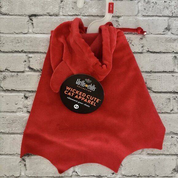Thrills & Chills Wicked Cute Devil Cat Apparel Costume Size XS NWT - Picture 1 of 2